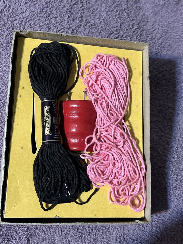 vintage knitting spool kit