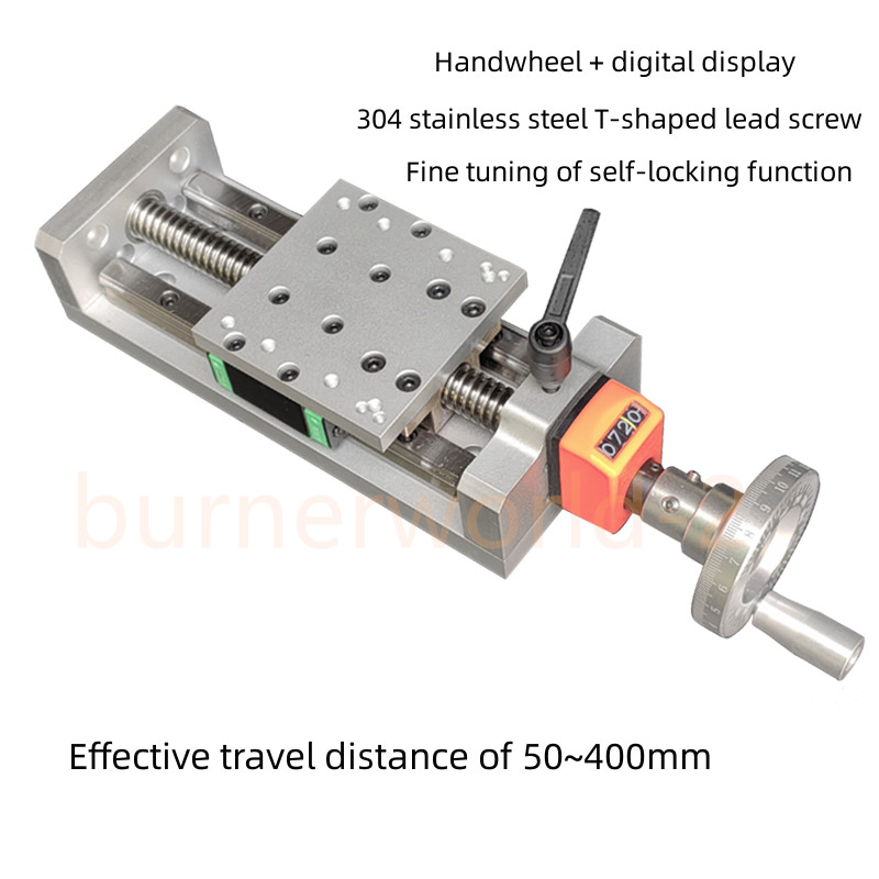 T-shaped Screw Self-locking Digital Display XY Axis Linear Sliding Table Module