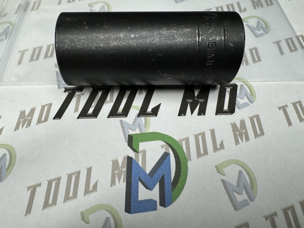 Snap-on Tools NEW 3/8" Drive 6-Point SAE 7/8” DEEP Impact Socket SIMF280