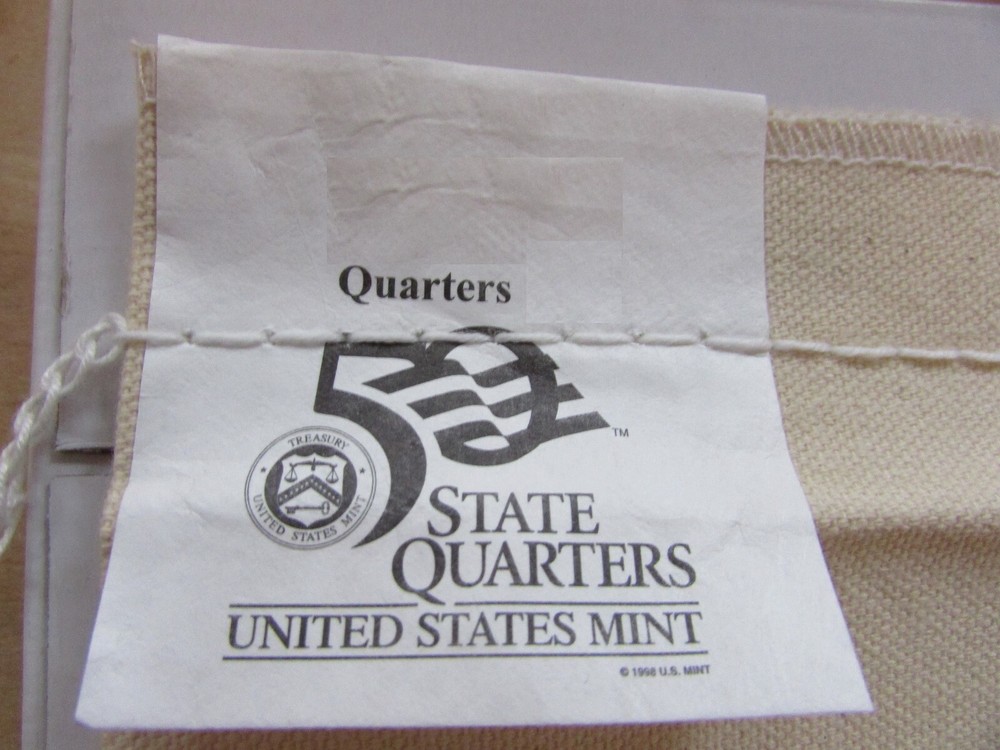 $25 Unopened Mint Bag, 2002-P Ohio State Quarters