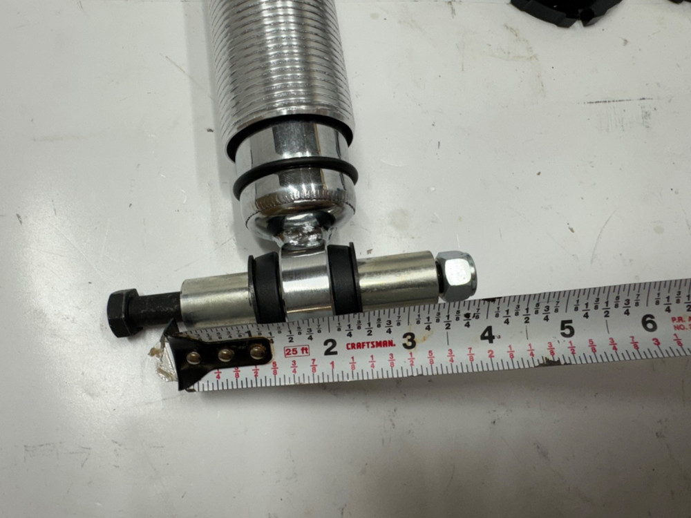 Mustang II IFS Front End Conversion 500lb Spring Adjustable Coil-Over Shocks Kit