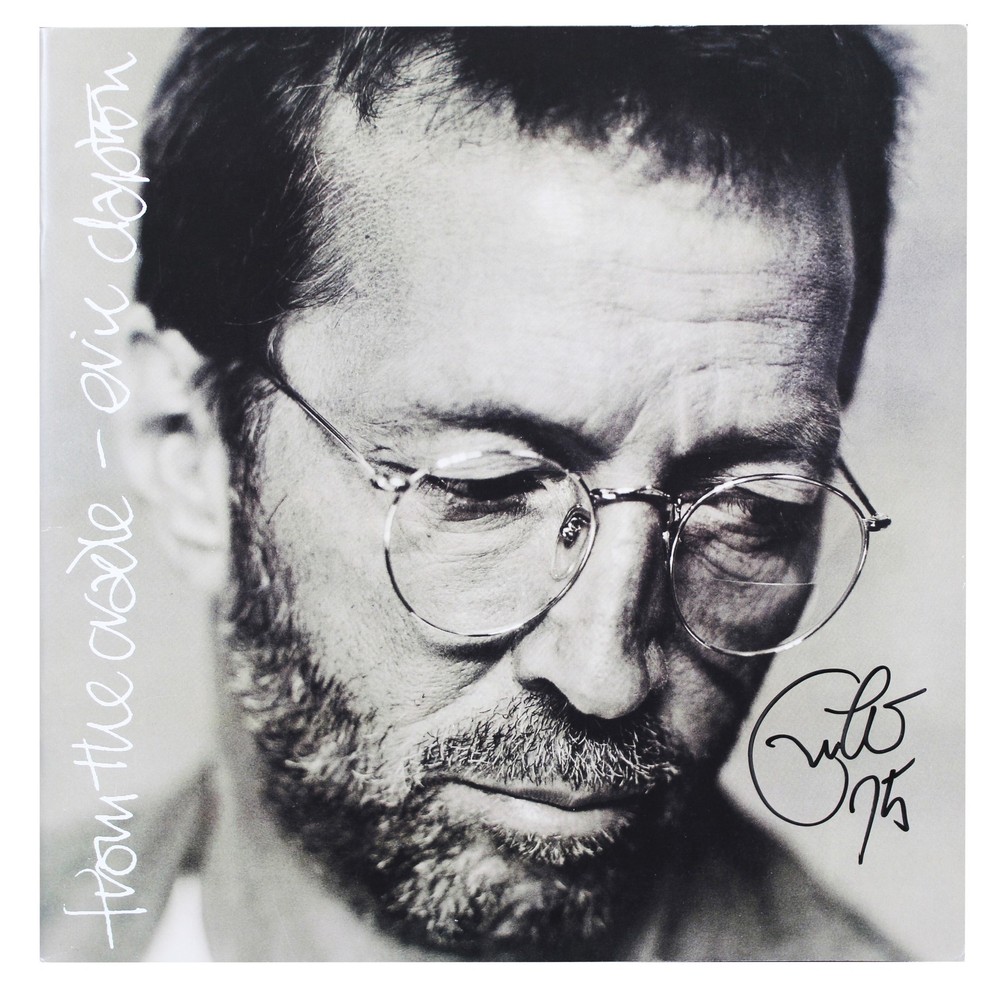 Eric Clapton Authentic Signed From the Cradle Program Autographed JSA #YY14695