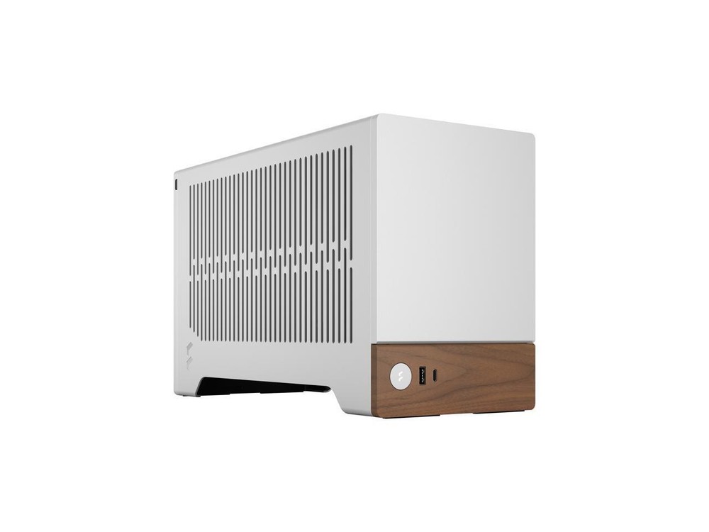 Fractal Design Terra Silver Mini-ITX Small Form Factor PC Case with PCIe 4.0 Ris