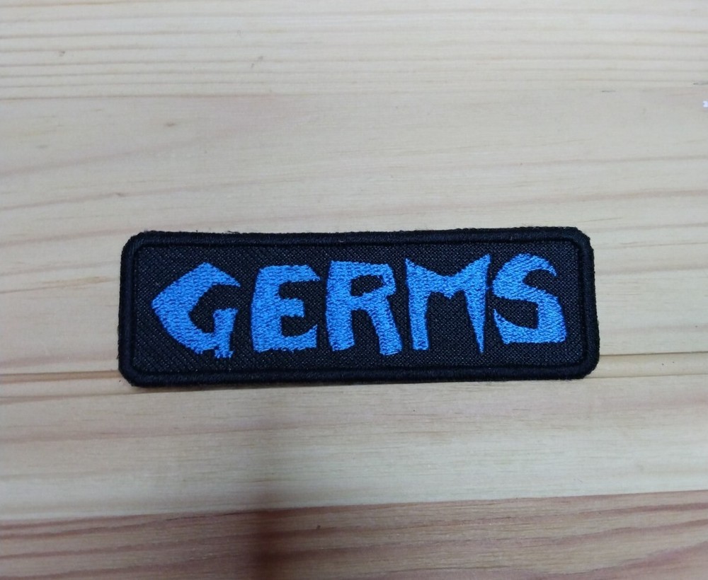 GERMS Band Patch Iron/Sew on Embroidered Punk TSOL Circle Jerks