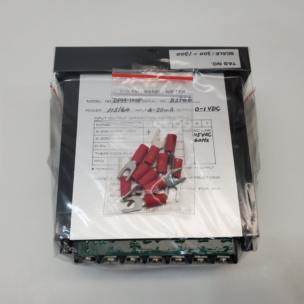 NEW Digital Panel Meter Model DPM-100P 300-1300 Richport