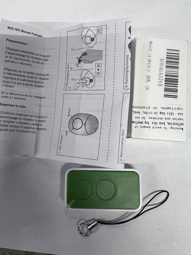 nice gate openers green