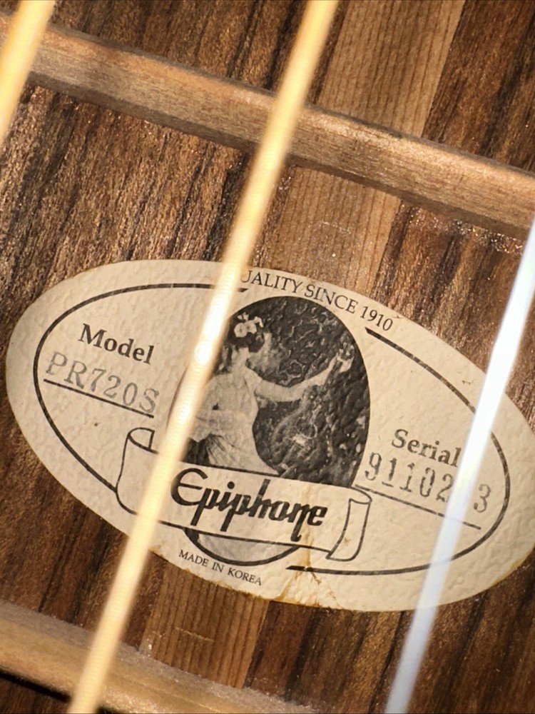 Epiphone PR720S Korea by Gibson