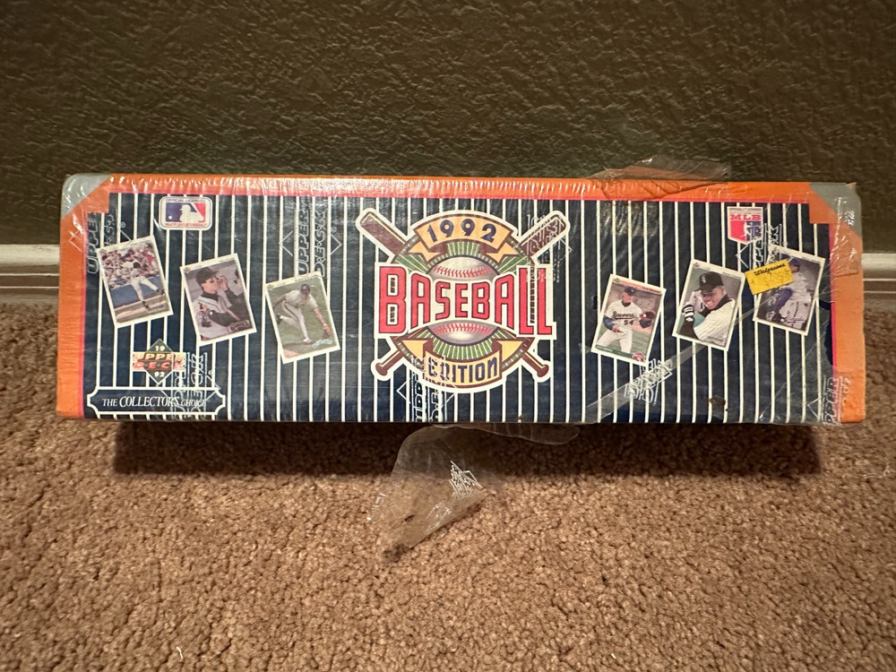 1992 Baseball Edition Collector Set Sealed Box