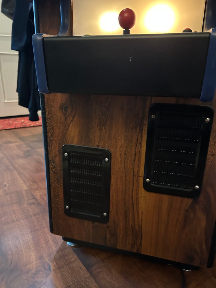 Vintage MS PAC-MAN ARCADE MACHINE COCKTAIL TABLE -restored with extra games