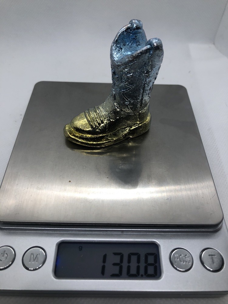 Bismuth Crystal Large Cowboy Boot