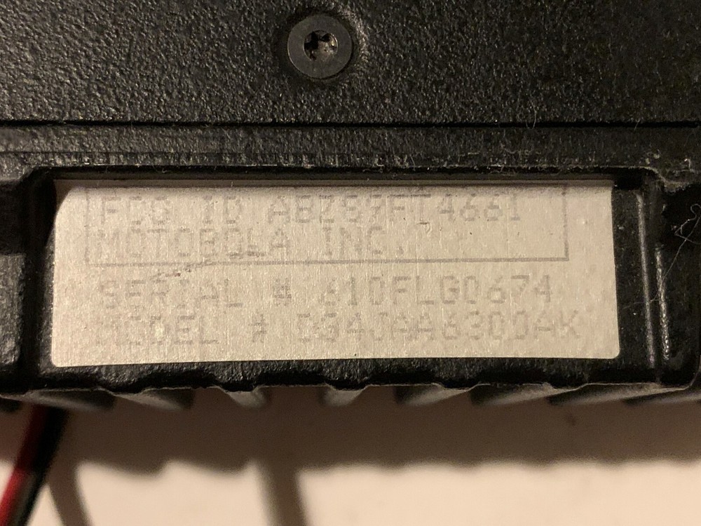 Motorola Maxar 50 Condition unknown