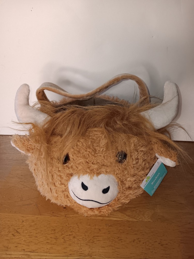 Highland Cow Easter Basket