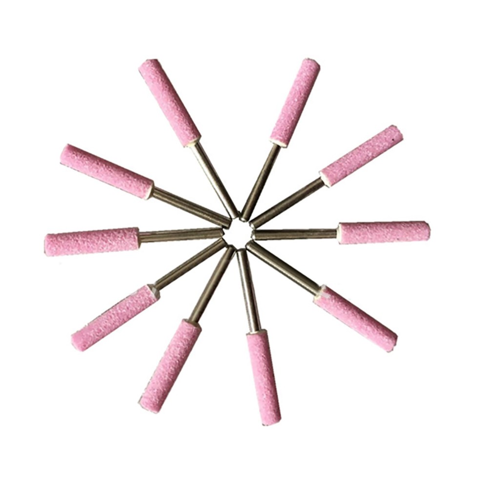 10Pack Grindstone & Metal Grinding Stone Burr File Tool For Chainsaw Sharpening