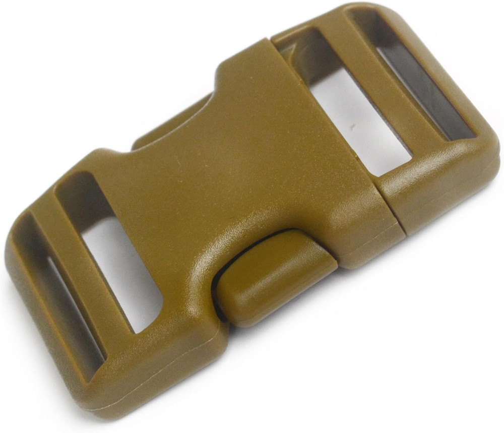 Buckle for 1.5'' Webbing, 2Set Plastic Replacement Side Release Buckles+4Pcs Pla