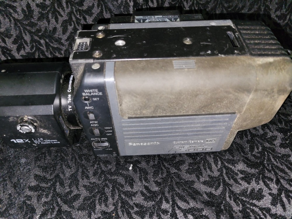 Panasonic WV-D5000 Digital 5000 HD System Camera Kit Lot UNTESTED