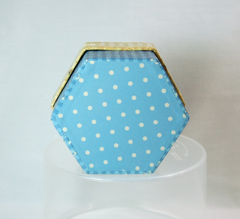 SET OF 4 SMALL DECORATIVE BOXES: Book shape, Hexagonal shape, Rectangular Shape