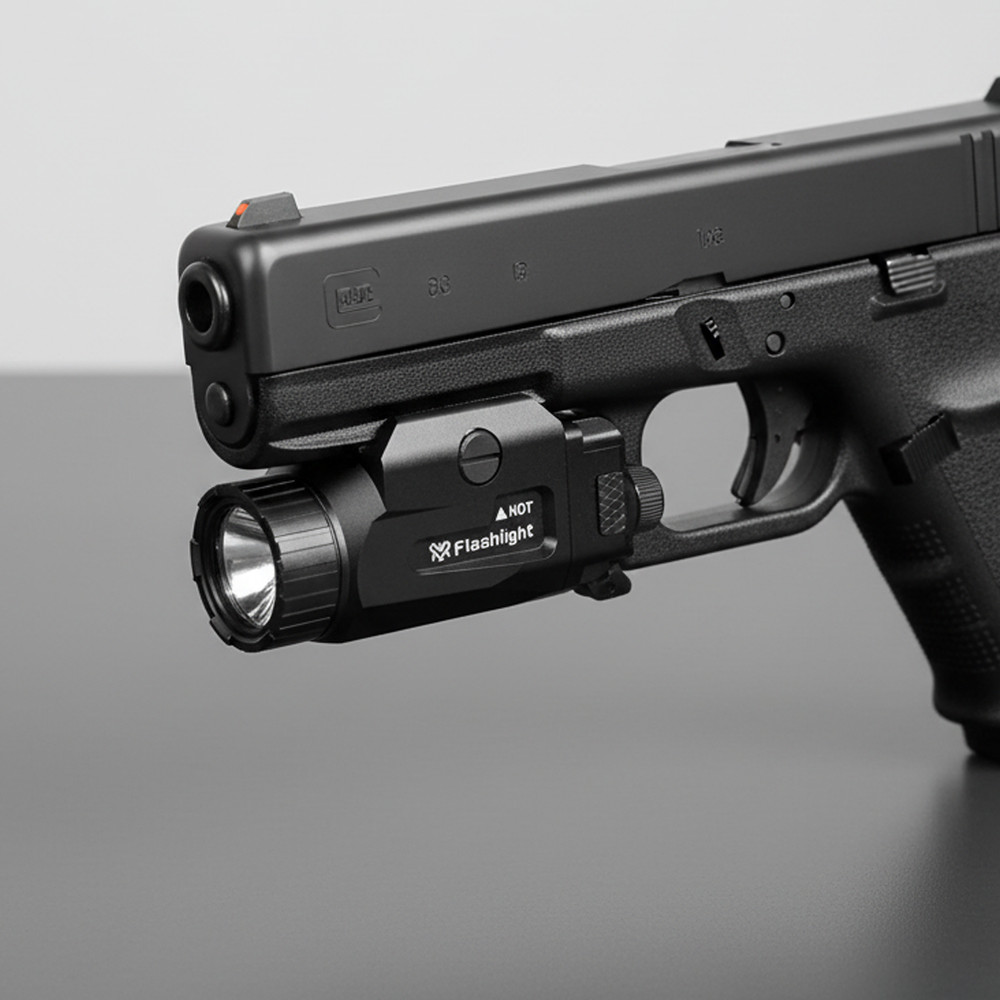 US Pistol Light with Strobe Function for Guns 800 Lumens Tactical LED Flashlight