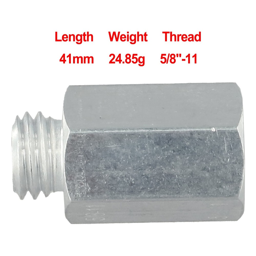 5/8 Extender Polisher Interface Adapter For Angle Grinder Metal Replacement Hot