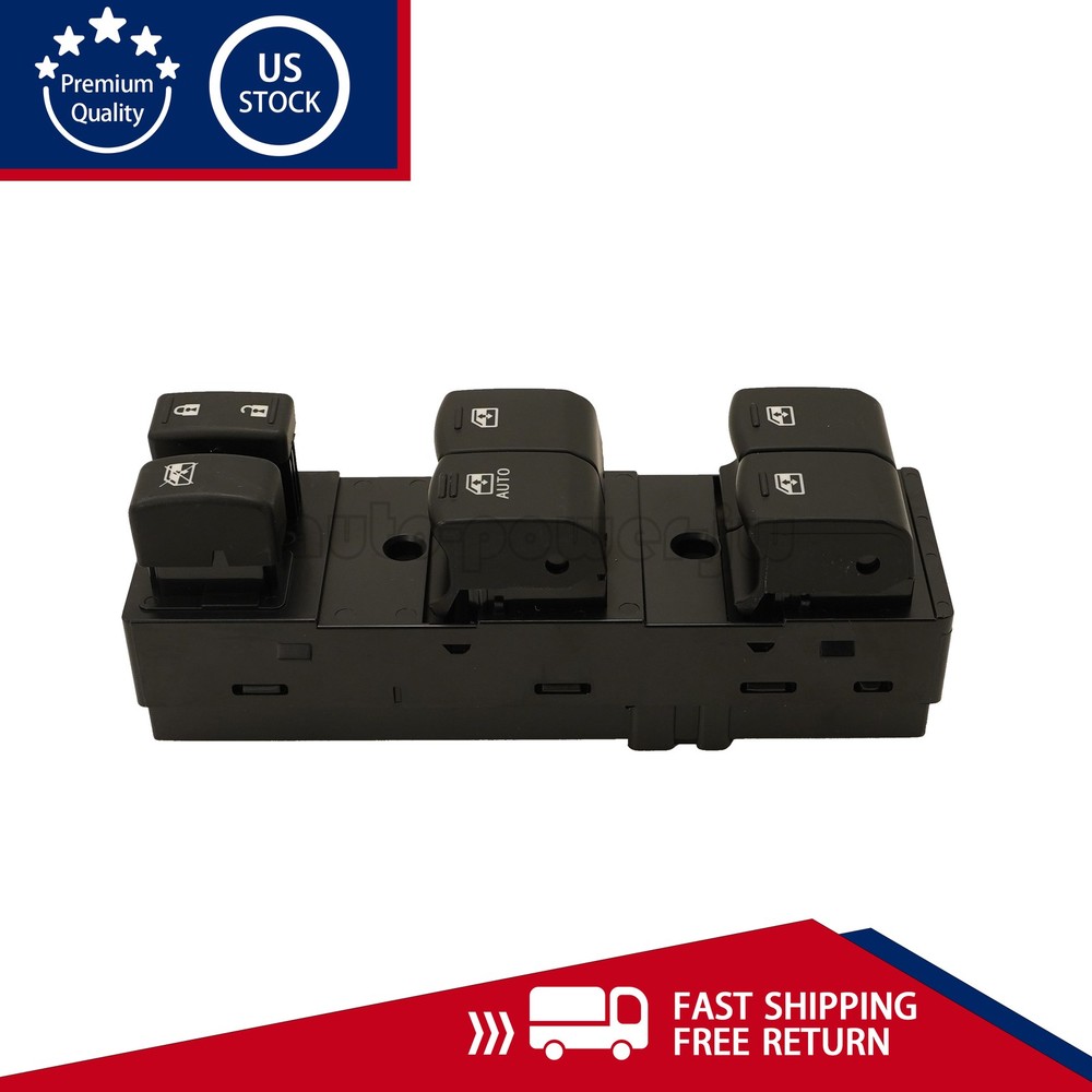 For 2014-2018 Subaru Forester Left Front Master Window Switch Black 83071SG010