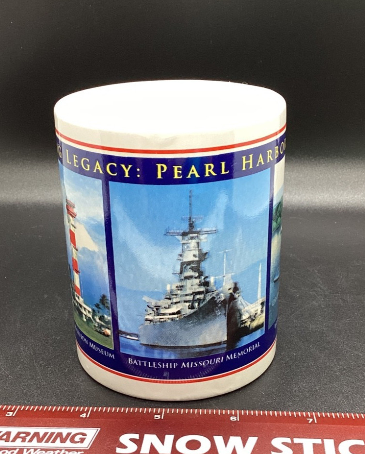Pear Harbor 1941-2011 70th Anniversary Commemorative Coffee Cup - Pre-owned