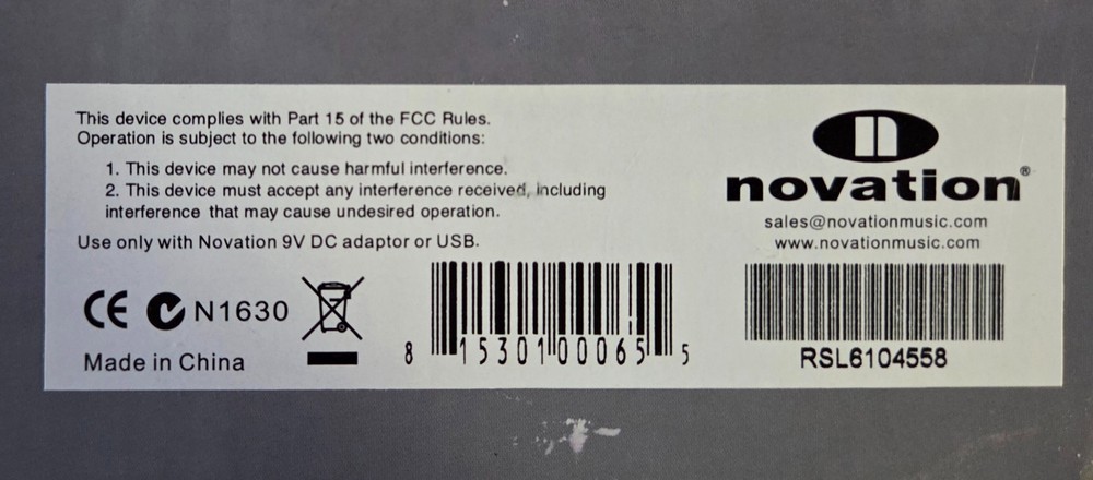 Novation ReMOTE Midi Controller 61SL | BRAND NEW!!! |