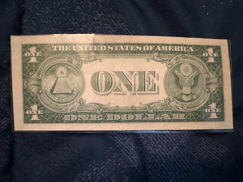 1935 E $1 SILVER CERTIFICATE ONE DOLLAR BANKNOTE OLD US VF NOTE