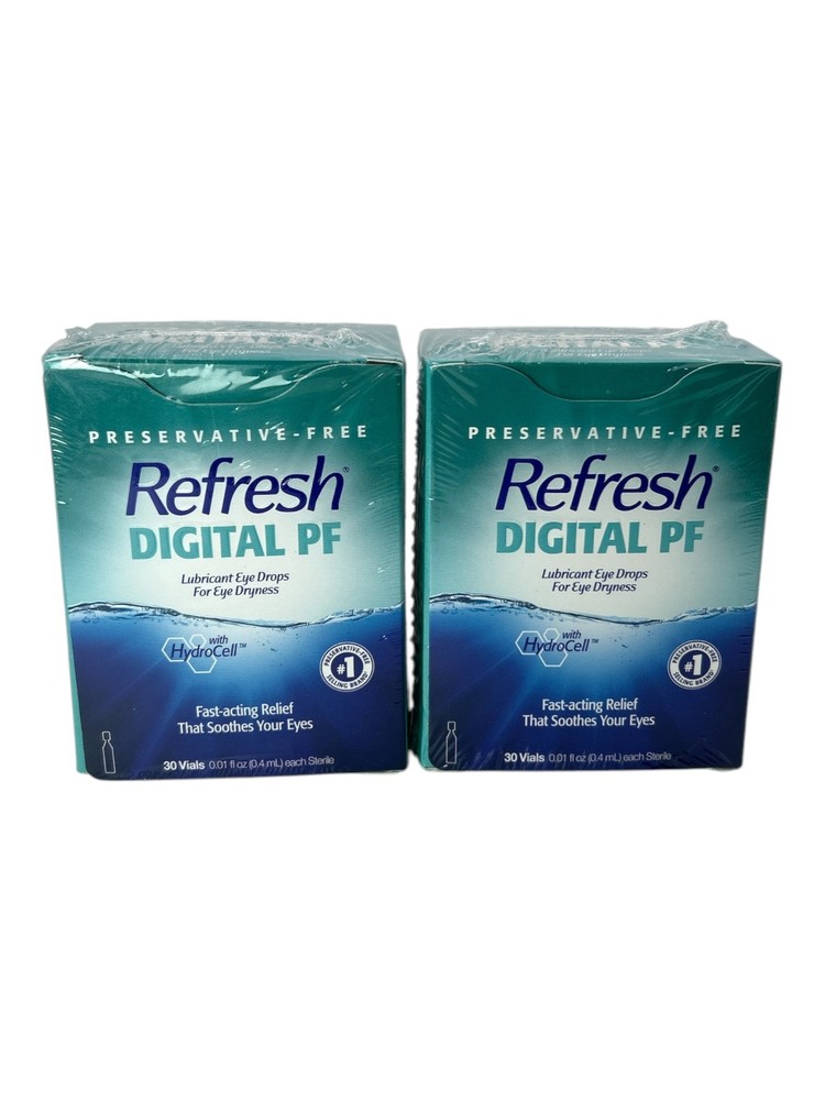 Refresh Digital PF Eye Drops 30ct 2-Pack EXP 04/2027