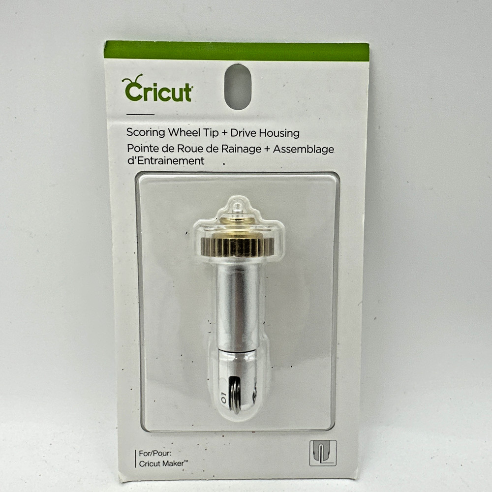 Cricut 2005101 Single Scoring Wheel TIP W HOUSING Maker Tool, Assorted