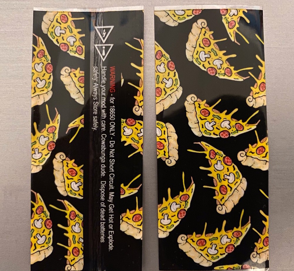 PIZZA BATTERY RAPS/SKIN (4Pack)