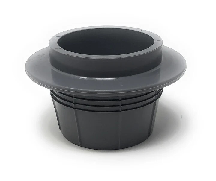 Caretaker 99 In-Floor Cleaning Head Replacement Collar 2.5" (Light Gray)