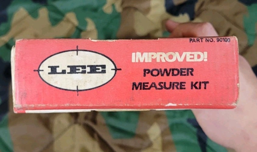 LEE PRECISION POWDER MEASURE KIT COMPLETE WITH LOAD DATA CARD