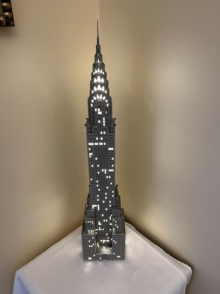 Chrysler Building Light Up Model- 3D Printed