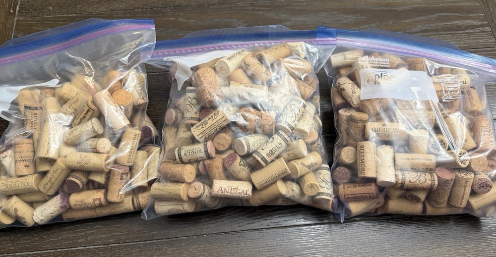 Used Wine Corks-Some Champagne