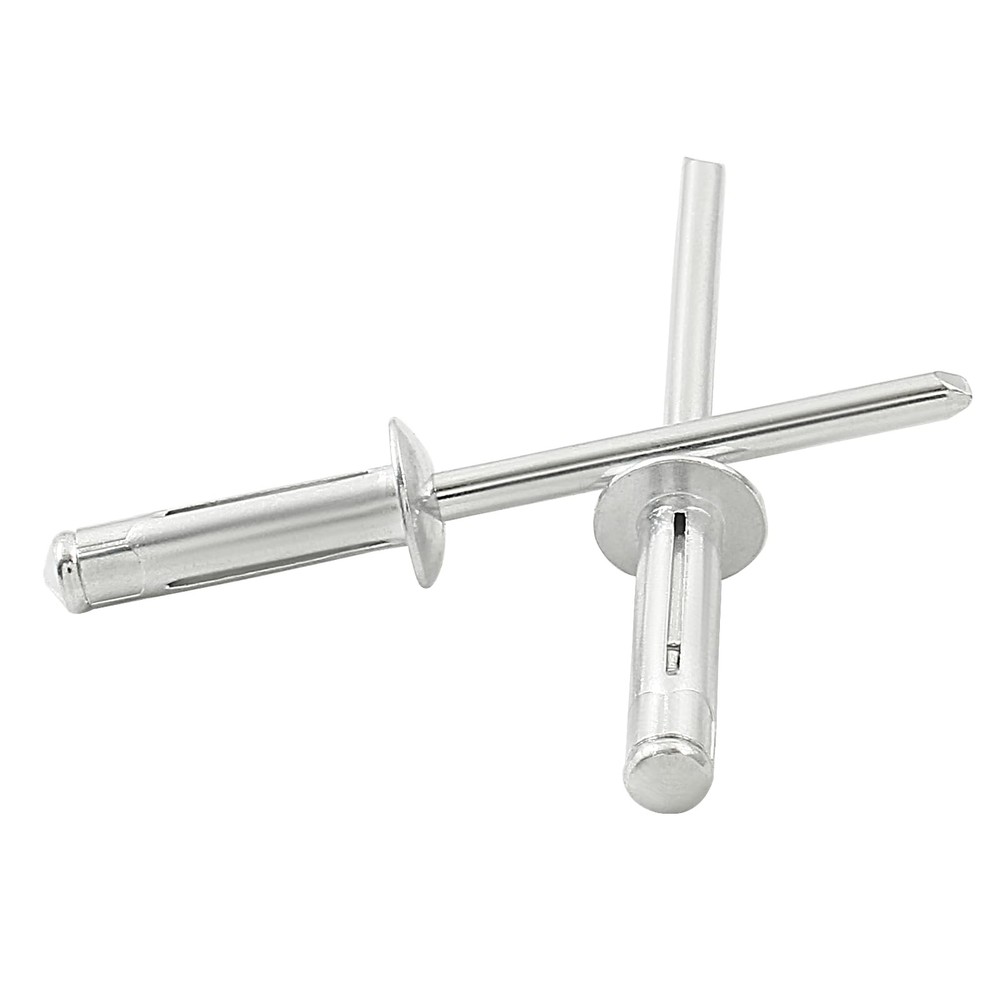 Kyuionty 60 Pcs 3/16" x 3/4" Tri-Fold Exploding Pop x 3/4", Silver