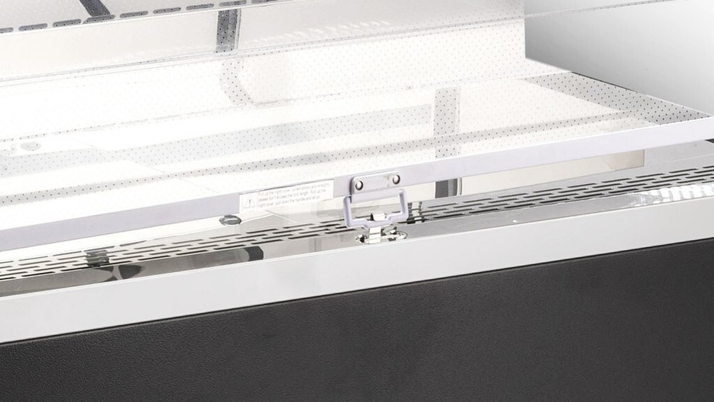 NSF Double-Deck open display refrigerated showcase