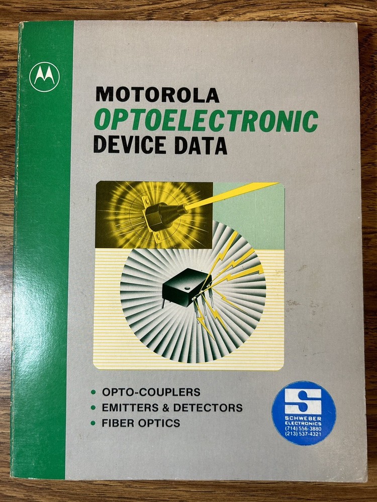 Motorola Semiconductor Data Book Optoelectronic Device Data 1981