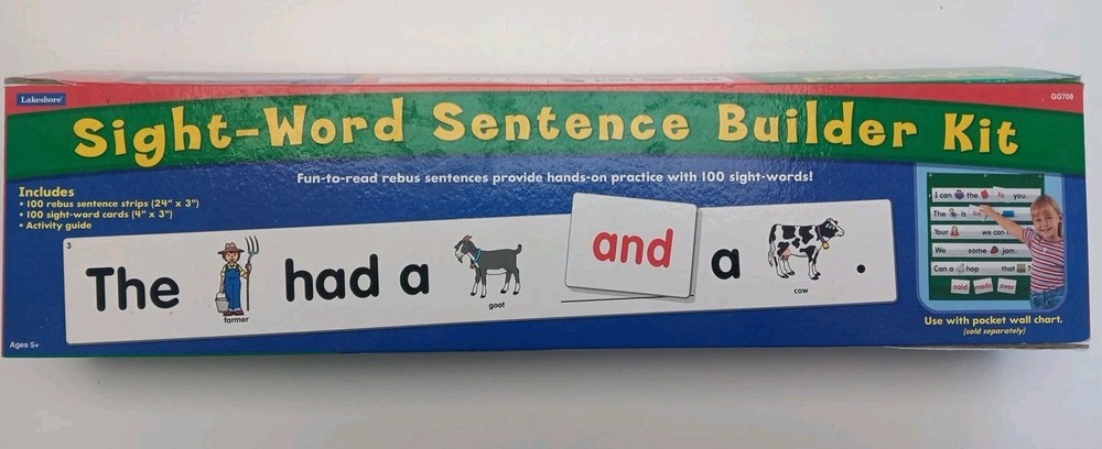 Lakeshore Sight-Word Sentence Builder Kit