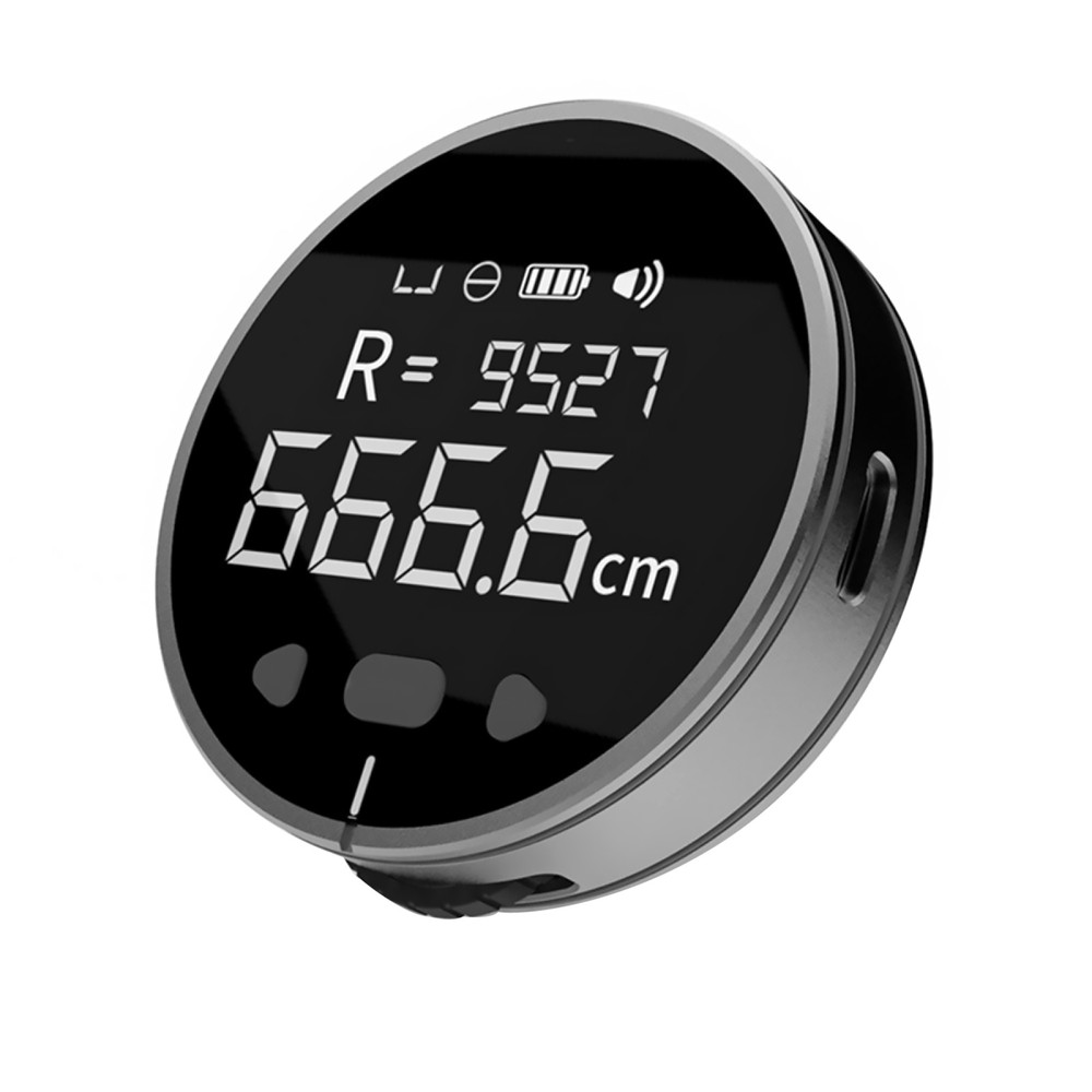 Electronic Tape Measure LCD Display Digital Ruler Tool Type-C Rechargeable