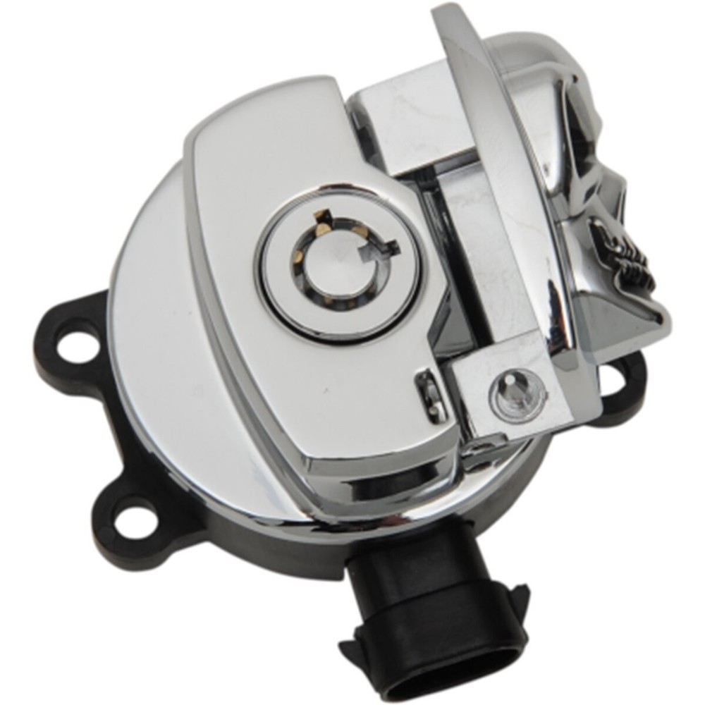 Drag Specialties Chrome Skull Side Hinge Ignition Switch - 2106-0420