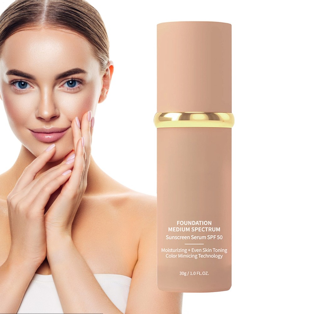 4 in 1 foundation Liquid- Hydrating Medium full coverage concealer SPF 50+