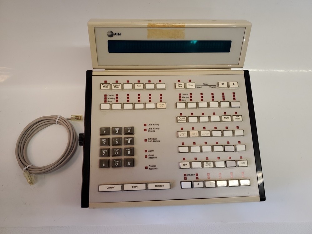 LUCENT AT&T DCP Attendant Console Model 302A