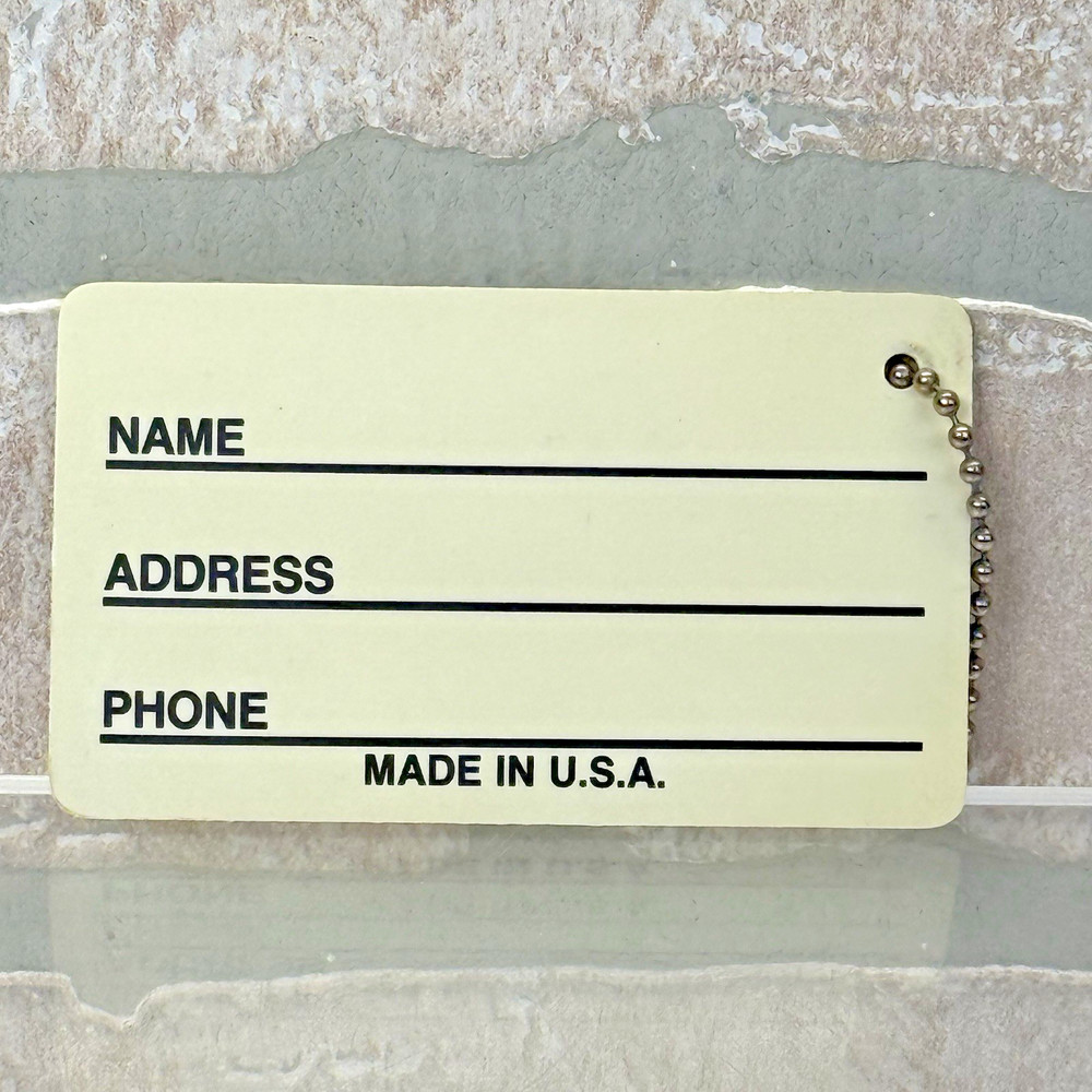 Brunswick Name Tag for Bowling Bag