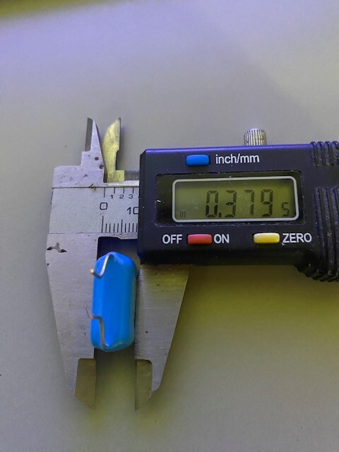 PMS 1.2uF  250V Polyester Film Cap Capacitor