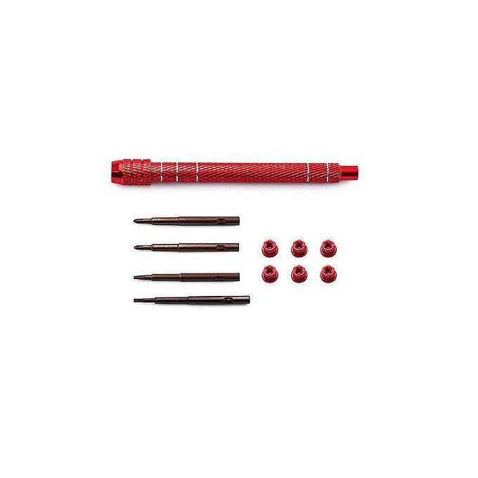 Powerhobby Axial SCX30 Multi-Functional Screwdriver Set Red PHB7637A