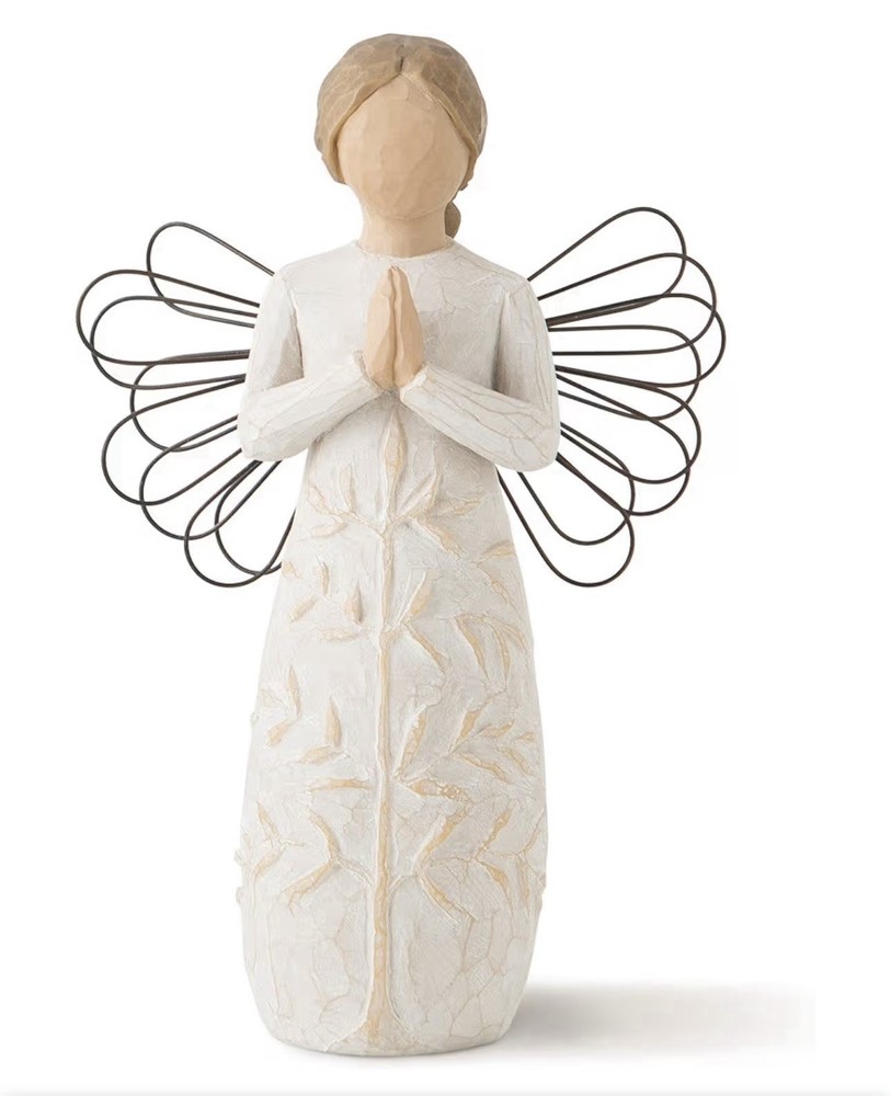 Willow Tree Angel, Strength Beauty and Peace,  Hand Painted Easter Gift NWT
