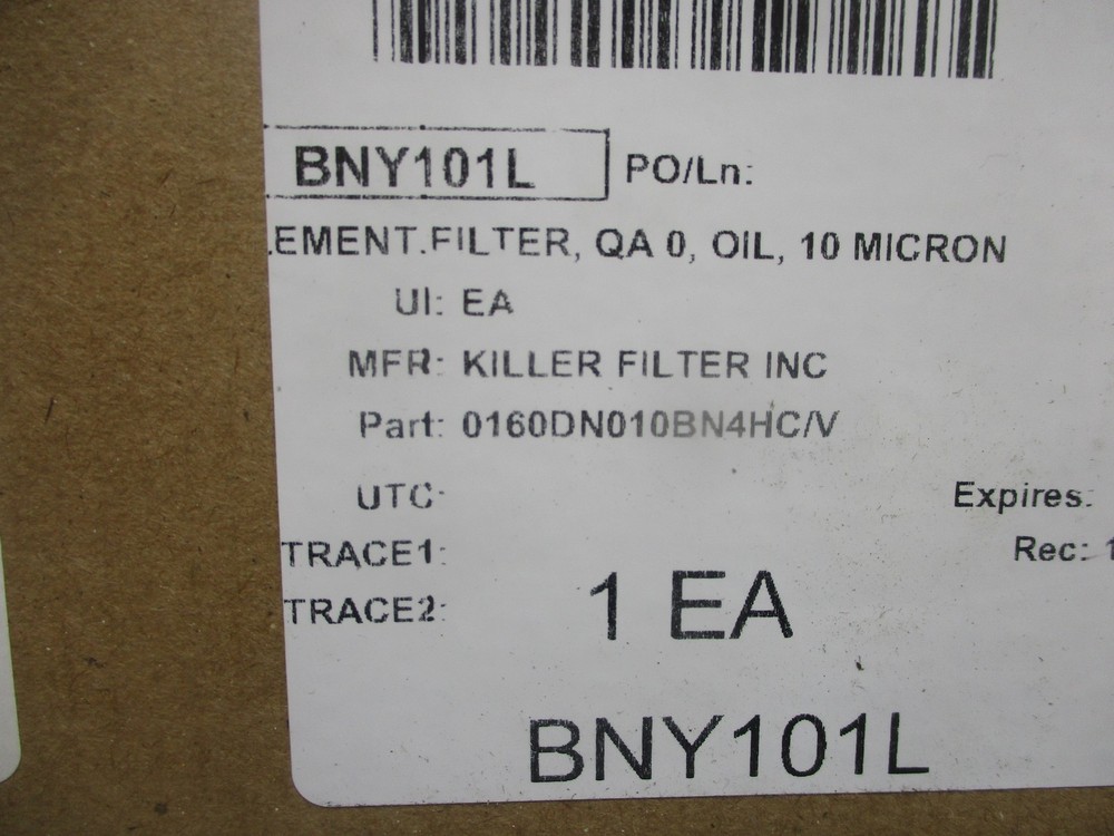 KILLER FILTER 0160DN010BN4HC/V FILTER NSNP