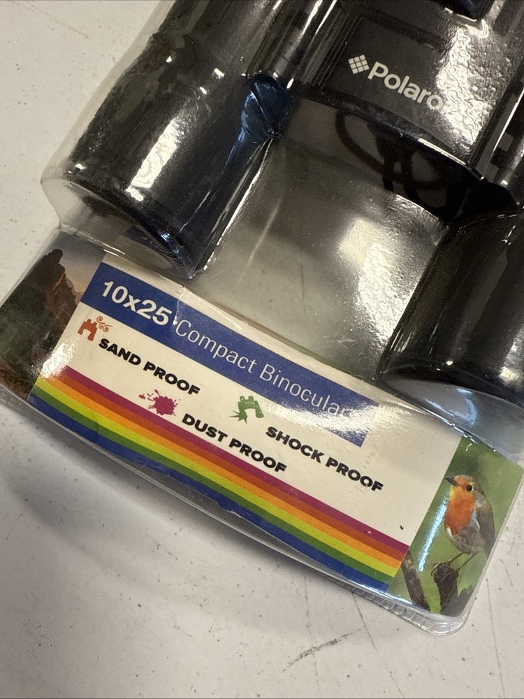 Polaroid 10x25 Binoculars, NEW