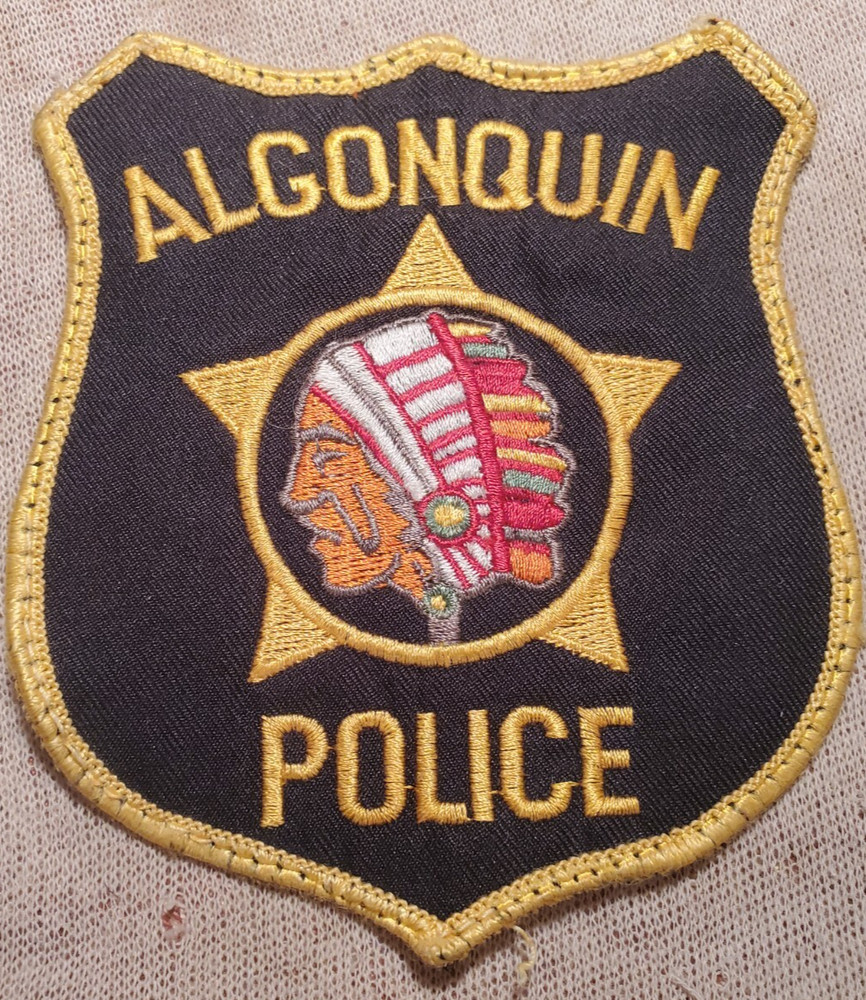 IL Algonquin Illinois Police Patch