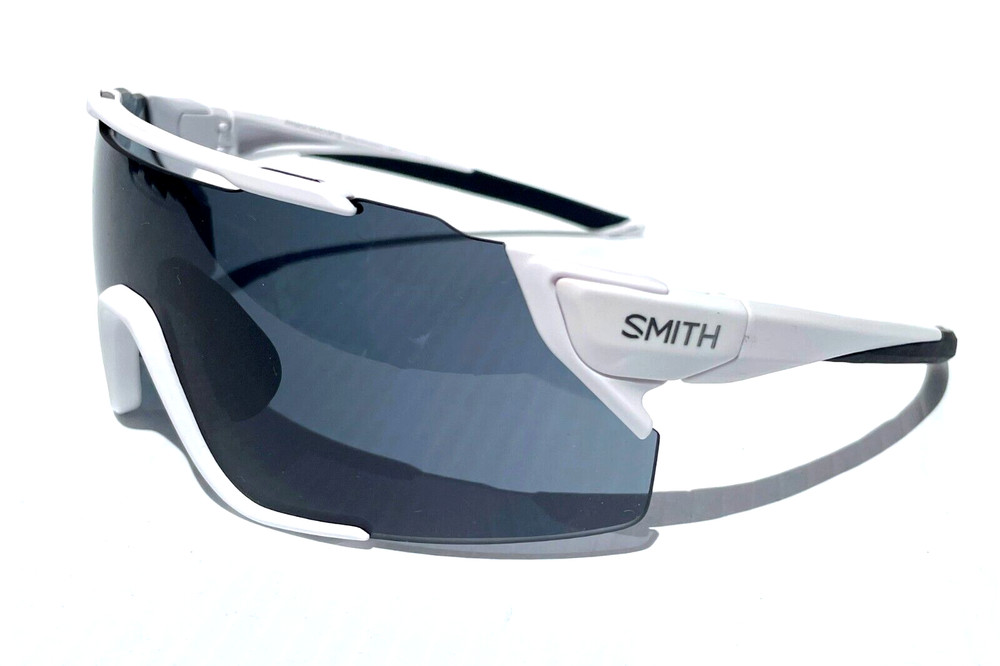 Smith Optics ATTACK MTB Matte White Low Light 2 Lens w Black Sunglass