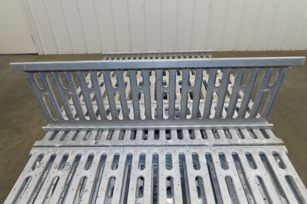 Interlake 9"x 30" Galvanized Steel Slotted Pallet Racking Deck 34"D Rack 100pcs